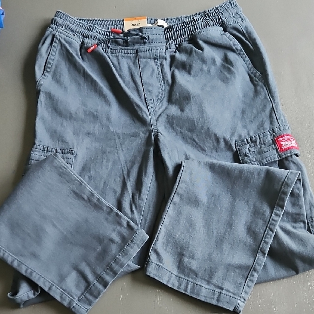 Levi's Gray Cargo Pants with Comfortable Cotton Blend